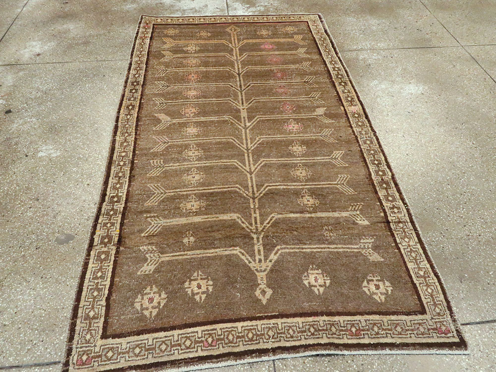 Antique Persian Hamadan Rug, No.8698 - Gsblank