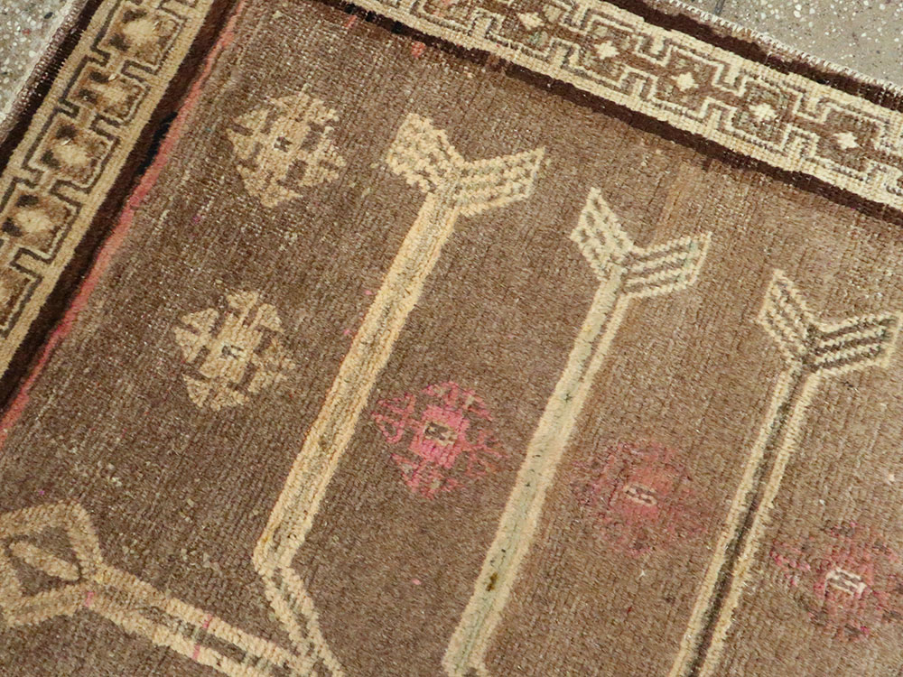 Antique Persian Hamadan Rug, No.8698 - Gsblank