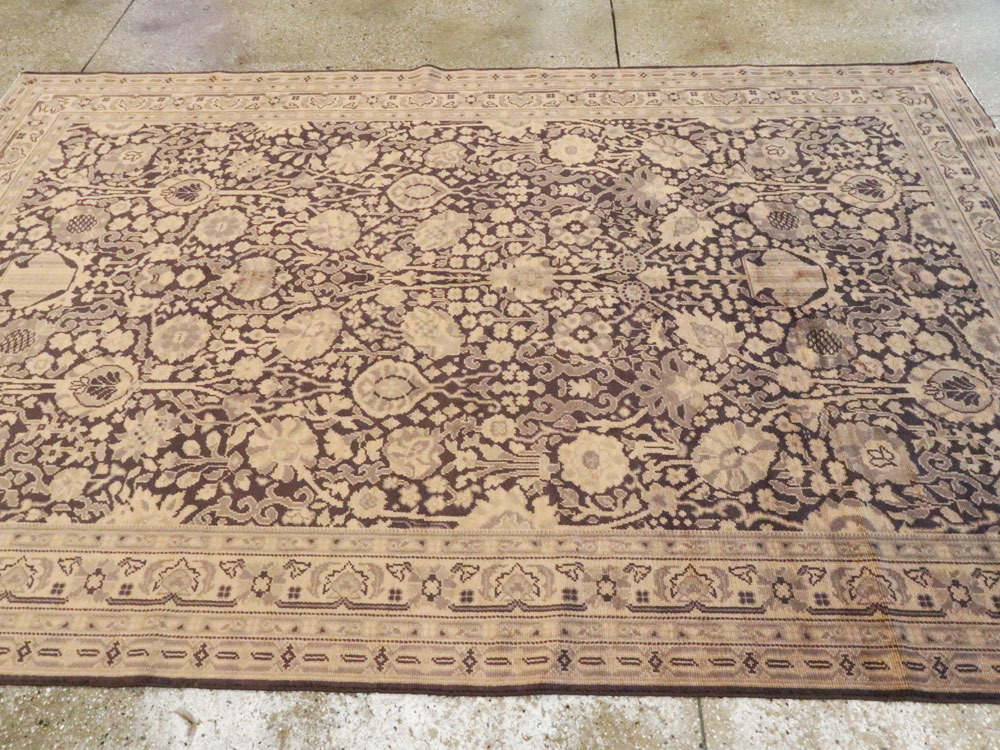 Vintage Indian Lahore Accent Carpet, No.8702 - Gsblank