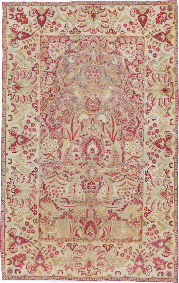 Antique Persian Lavar Kerman Rug, No.8706 - Gsblank