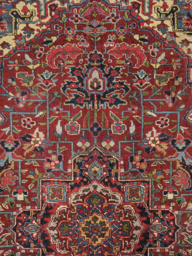 Vintage Persian Heriz Carpet, No.8713 - Gsblank