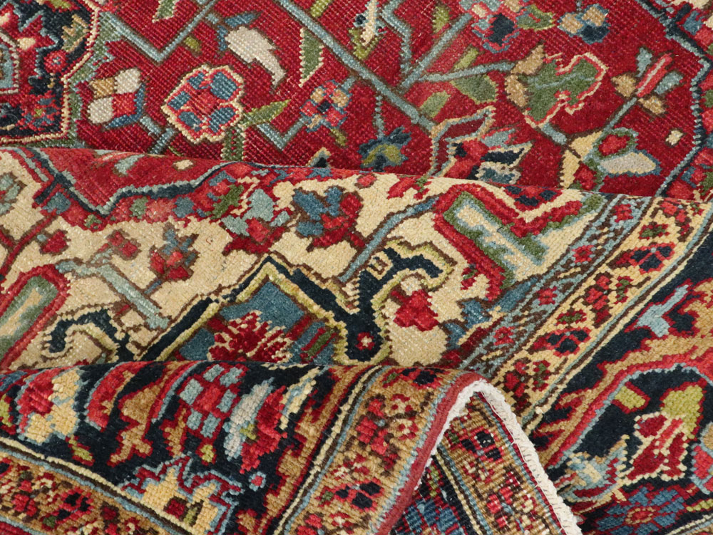 Vintage Persian Heriz Carpet, No.8713 - Gsblank