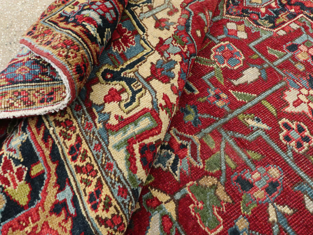 Vintage Persian Heriz Carpet, No.8713 - Gsblank