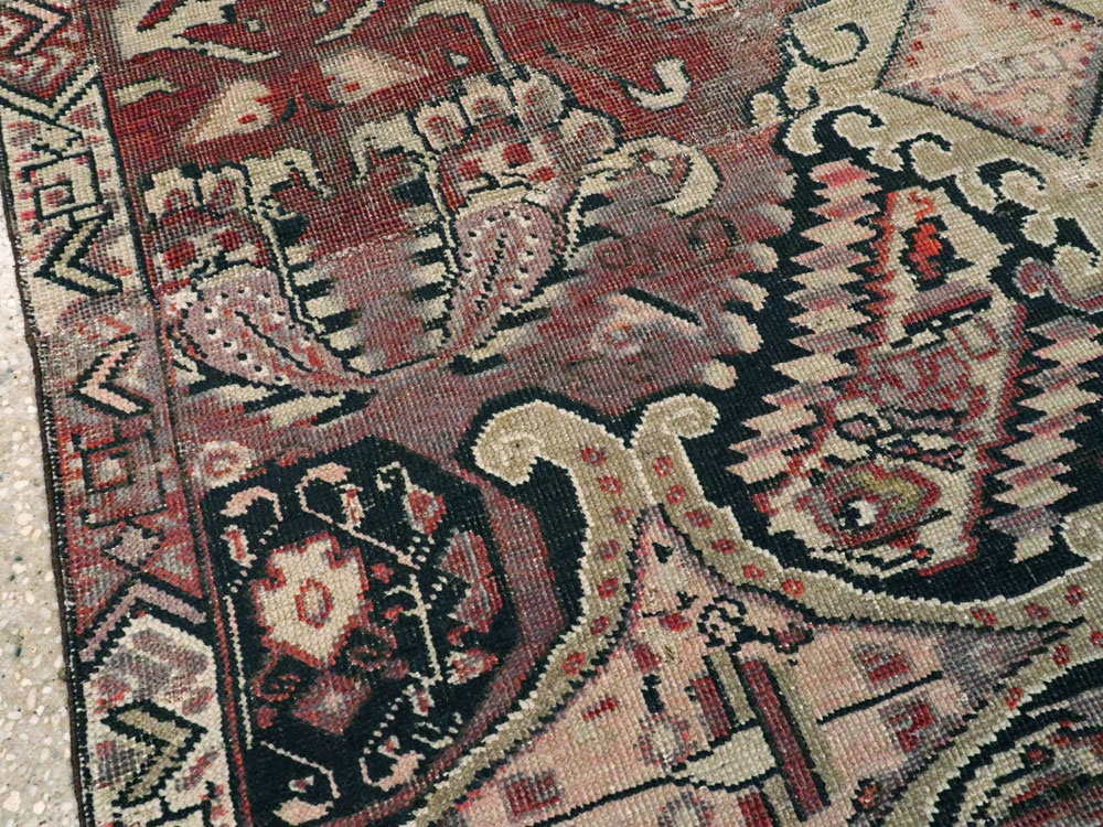 Antique Caucasian Karabagh Rug, No.8722 - Gsblank