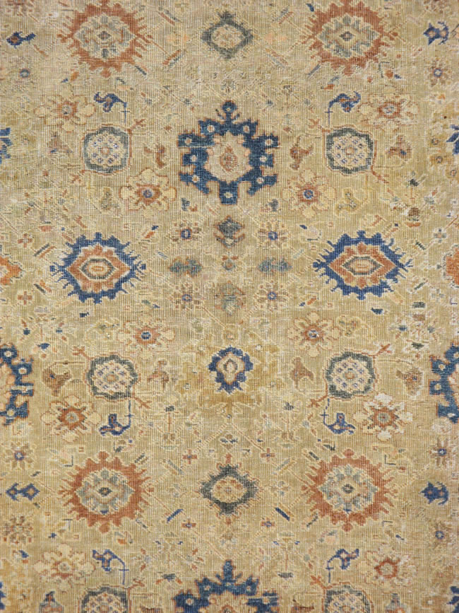 Vintage Persian Mahal Carpet, No.8727 - Gsblank