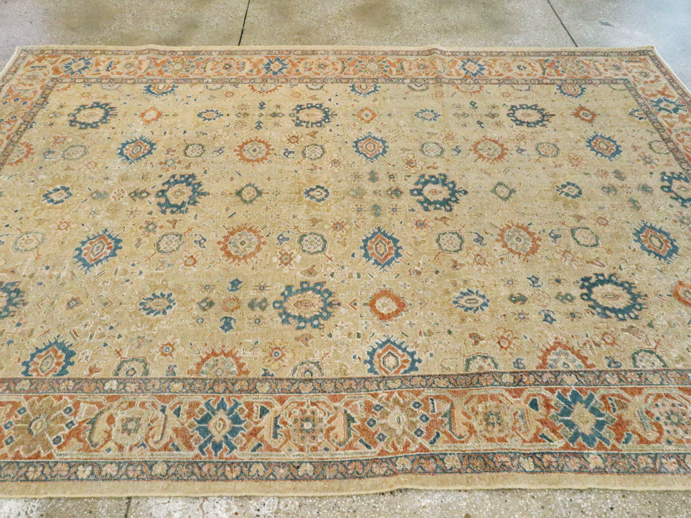 Vintage Persian Mahal Carpet, No.8727 - Gsblank