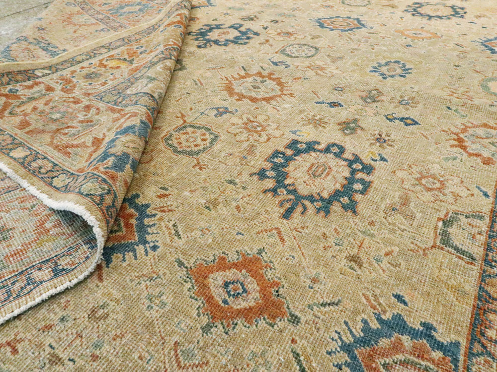 Vintage Persian Mahal Carpet, No.8727 - Gsblank