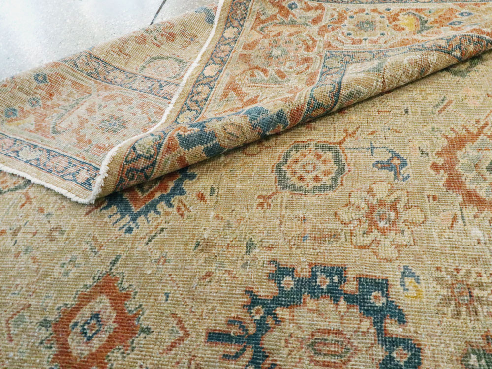 Vintage Persian Mahal Carpet, No.8727 - Gsblank
