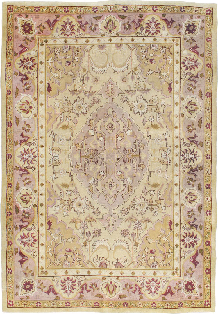 Antique Indian Agra Carpet, No.8730 - Gsblank
