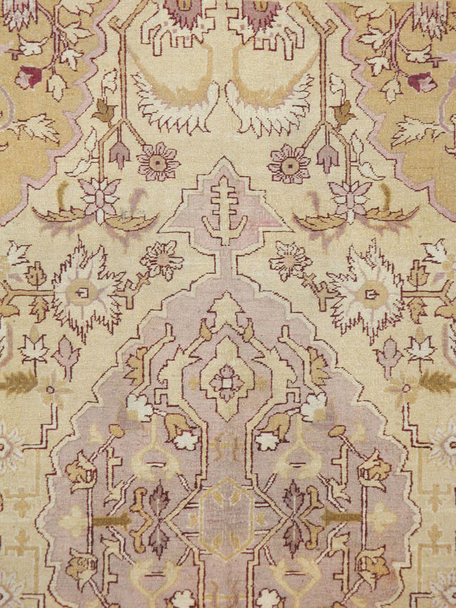 Antique Indian Agra Carpet, No.8730 - Gsblank