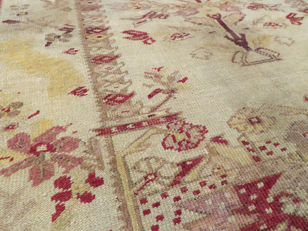 Antique Turkish Ghiordes Rug, No.8740 - Gsblank