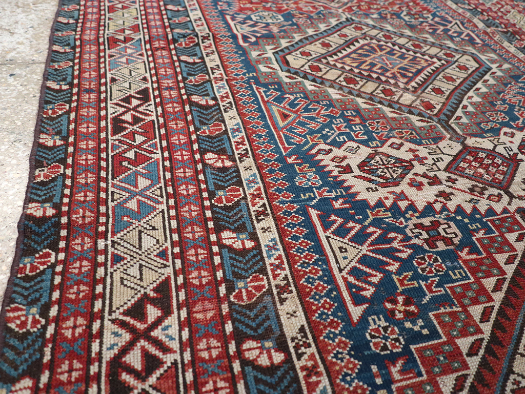 Antique Caucasian Shirvan Rug, No.8742 - Gsblank