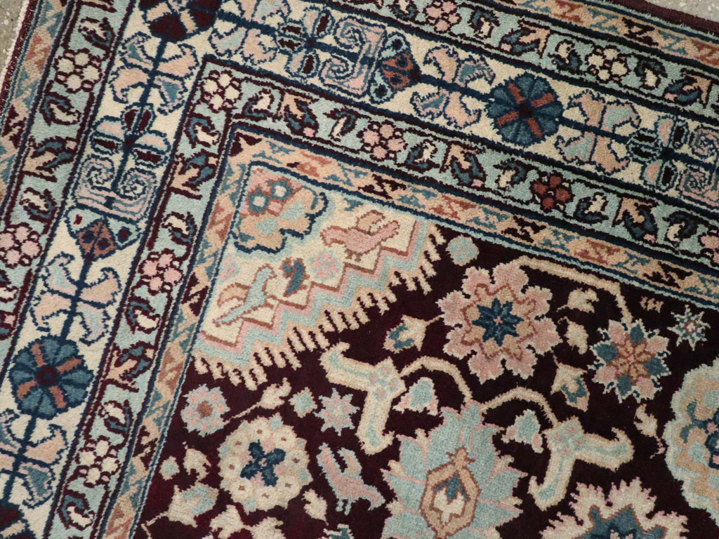 Antique Indian Agra Rug, No.8745 - Gsblank