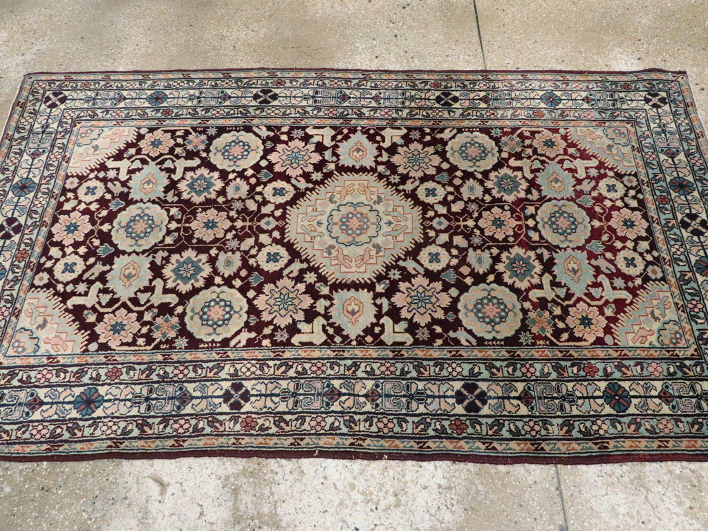 Antique Indian Agra Rug, No.8745 - Gsblank