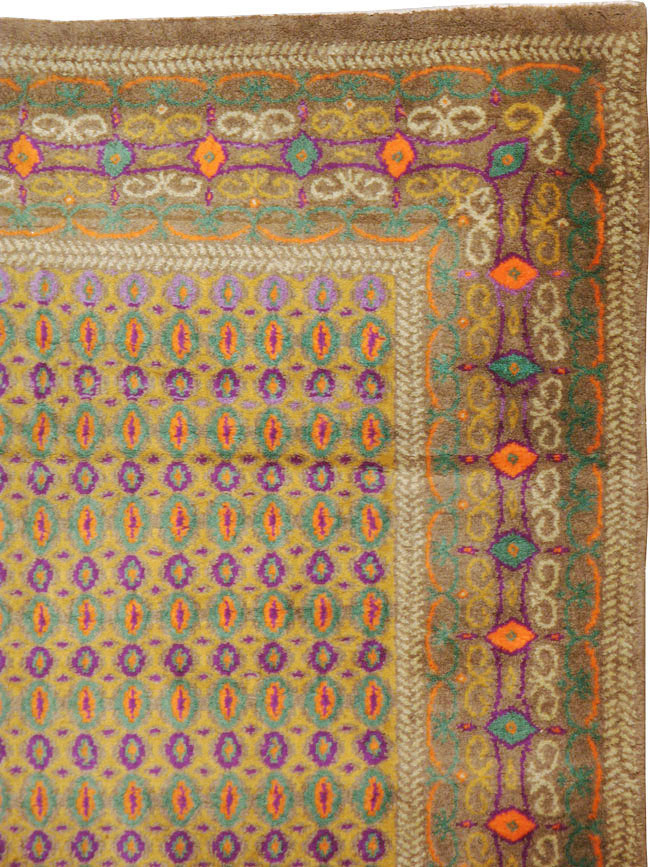Vintage Indian Lahore Rug, No.8748 - Gsblank