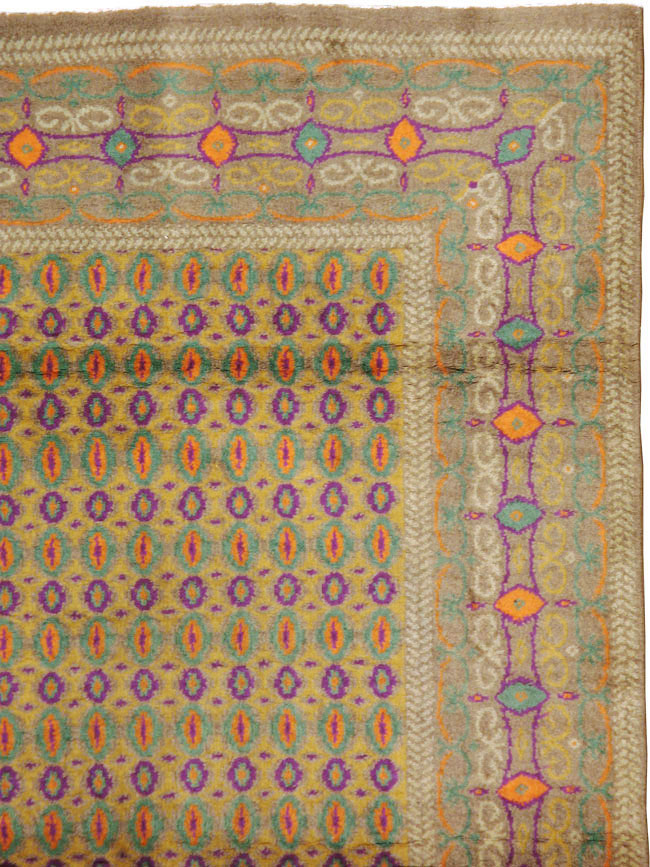 Vintage Indian Lahore Rug, No.8748 - Gsblank