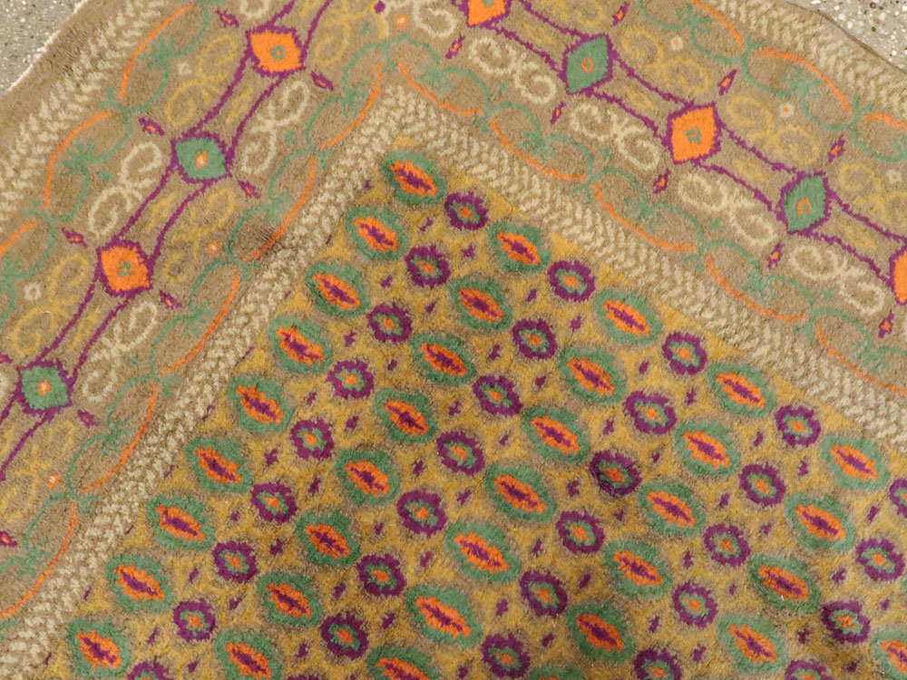 Vintage Indian Lahore Rug, No.8748 - Gsblank