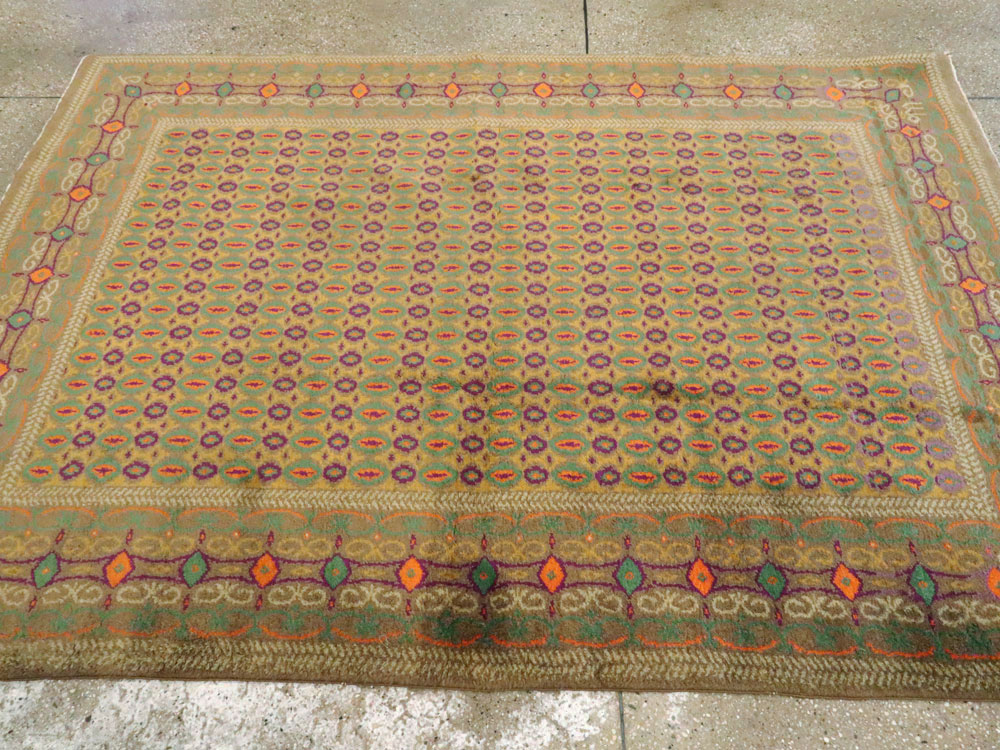Vintage Indian Lahore Rug, No.8748 - Gsblank