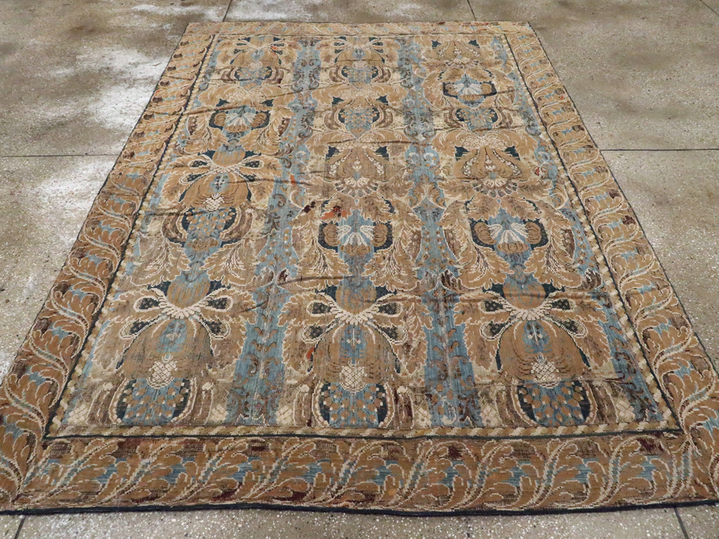 Antique European Chenille Carpet, No.8771 - Gsblank