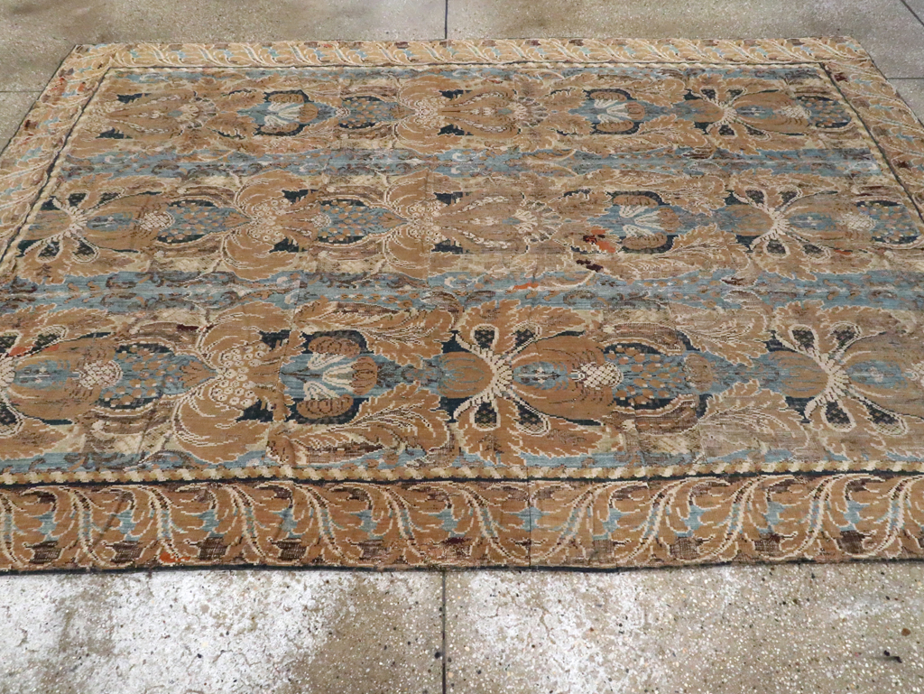 Antique European Chenille Carpet, No.8771 - Gsblank