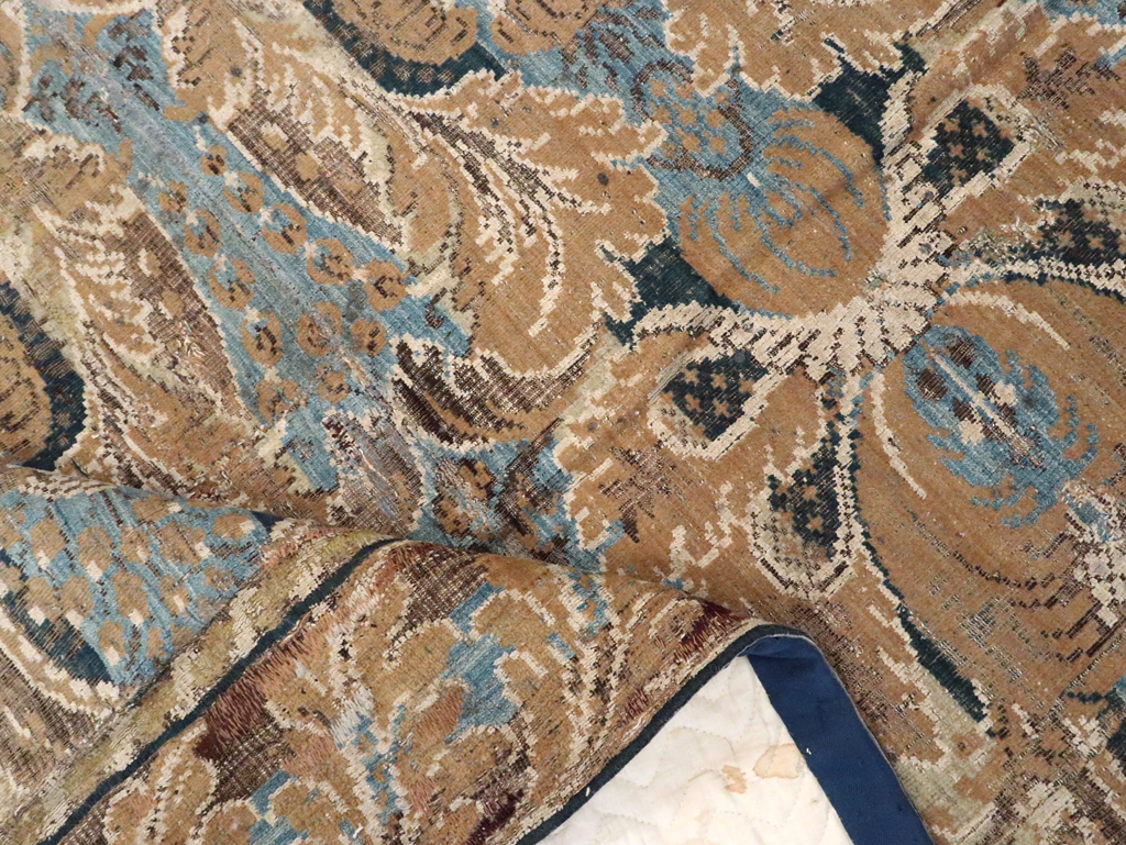 Antique European Chenille Carpet, No.8771 - Gsblank