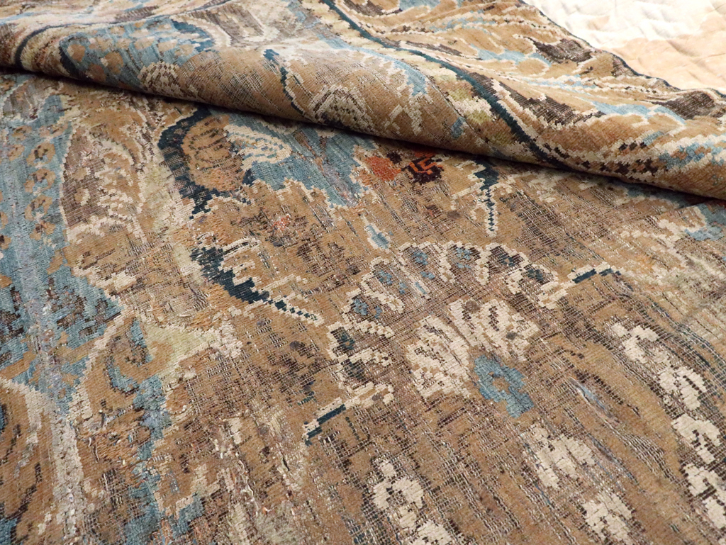 Antique European Chenille Carpet, No.8771 - Gsblank