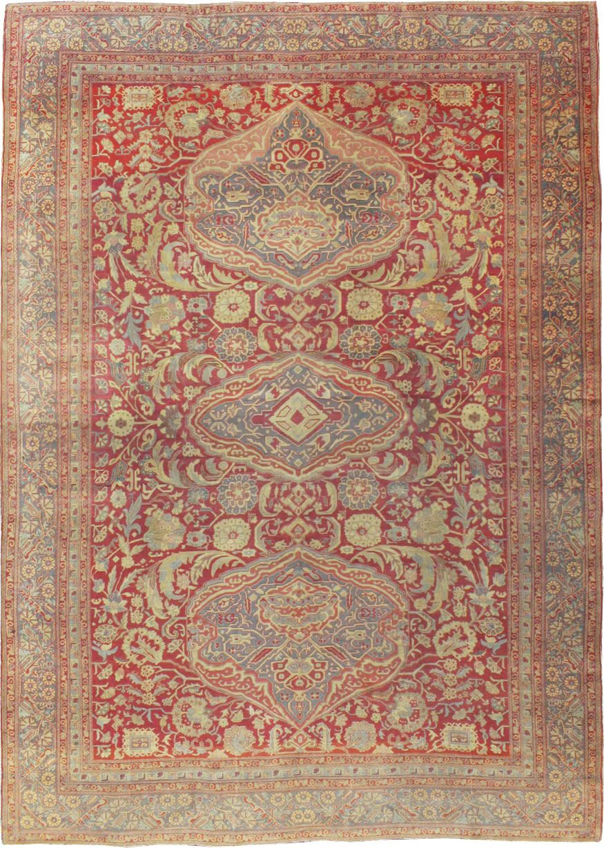 Vintage Turkish Herekeh Carpet, No.8781 - Gsblank