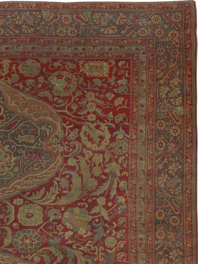 Vintage Turkish Herekeh Carpet, No.8781 - Gsblank