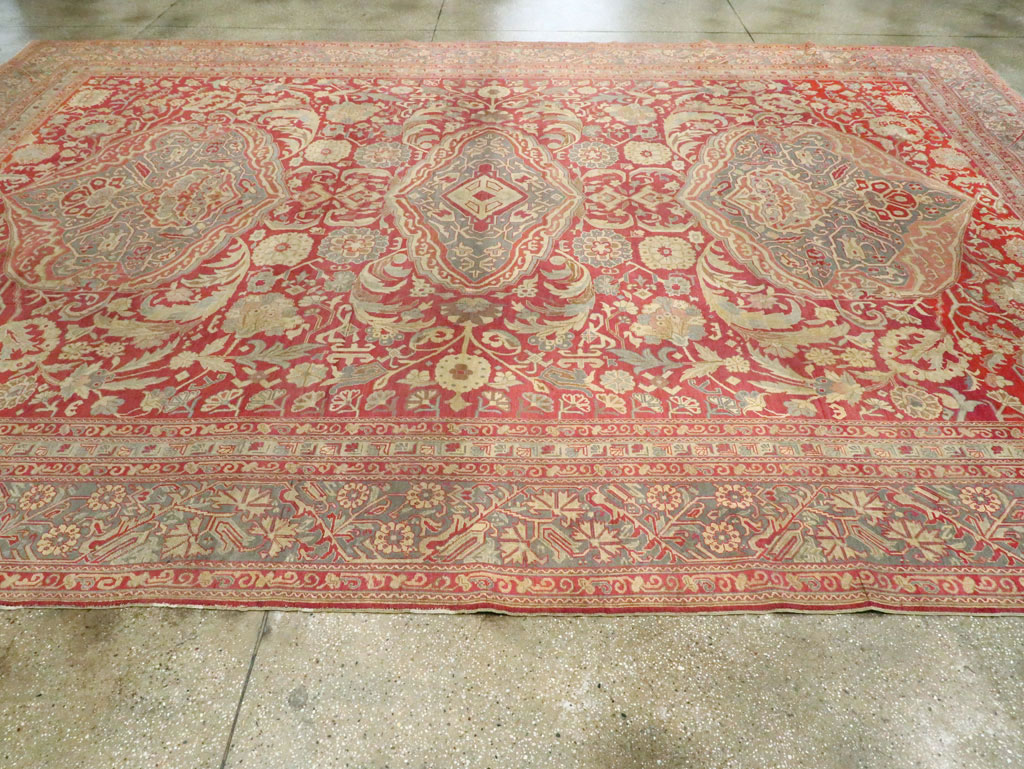 Vintage Turkish Herekeh Carpet, No.8781 - Gsblank