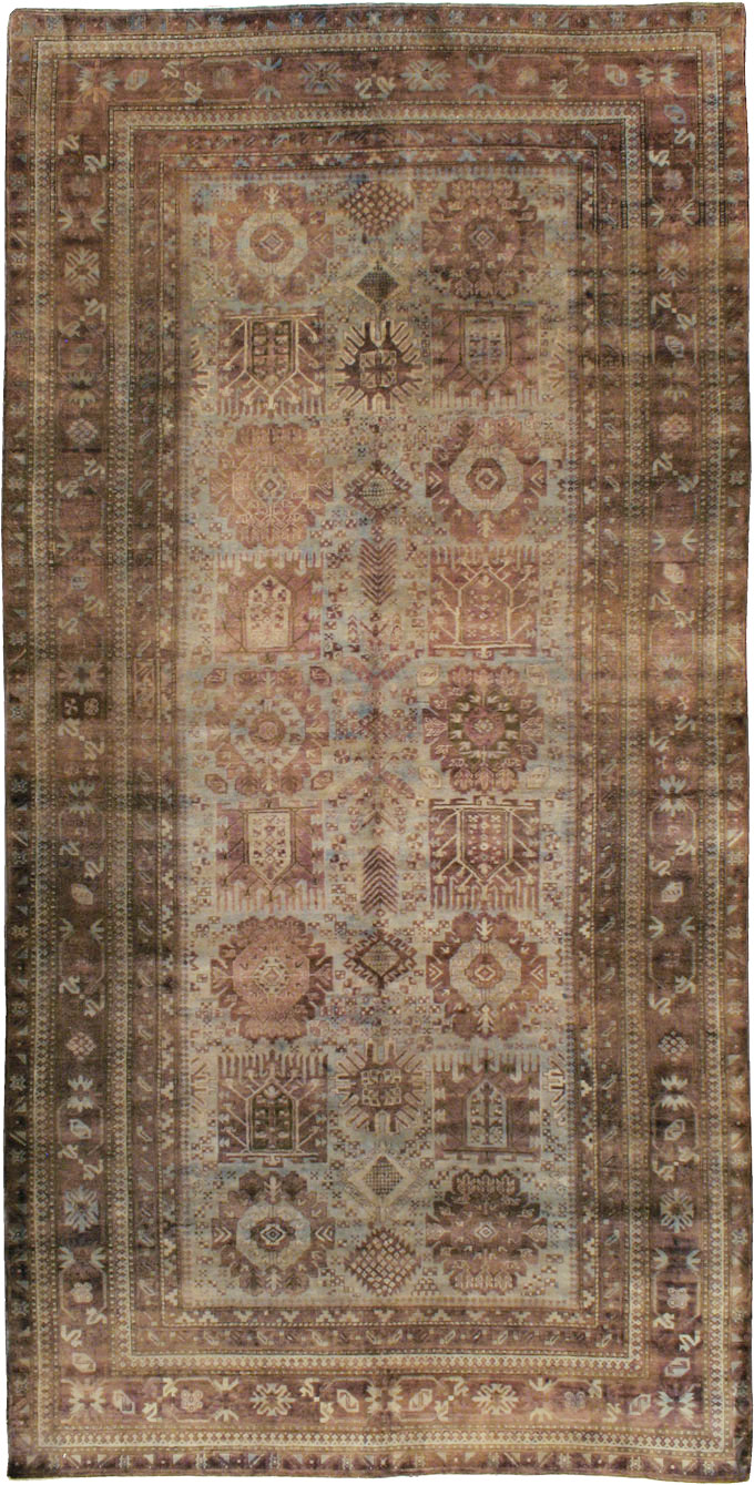 Antique Indian Agra Gallery Carpet, No.8782 - Gsblank