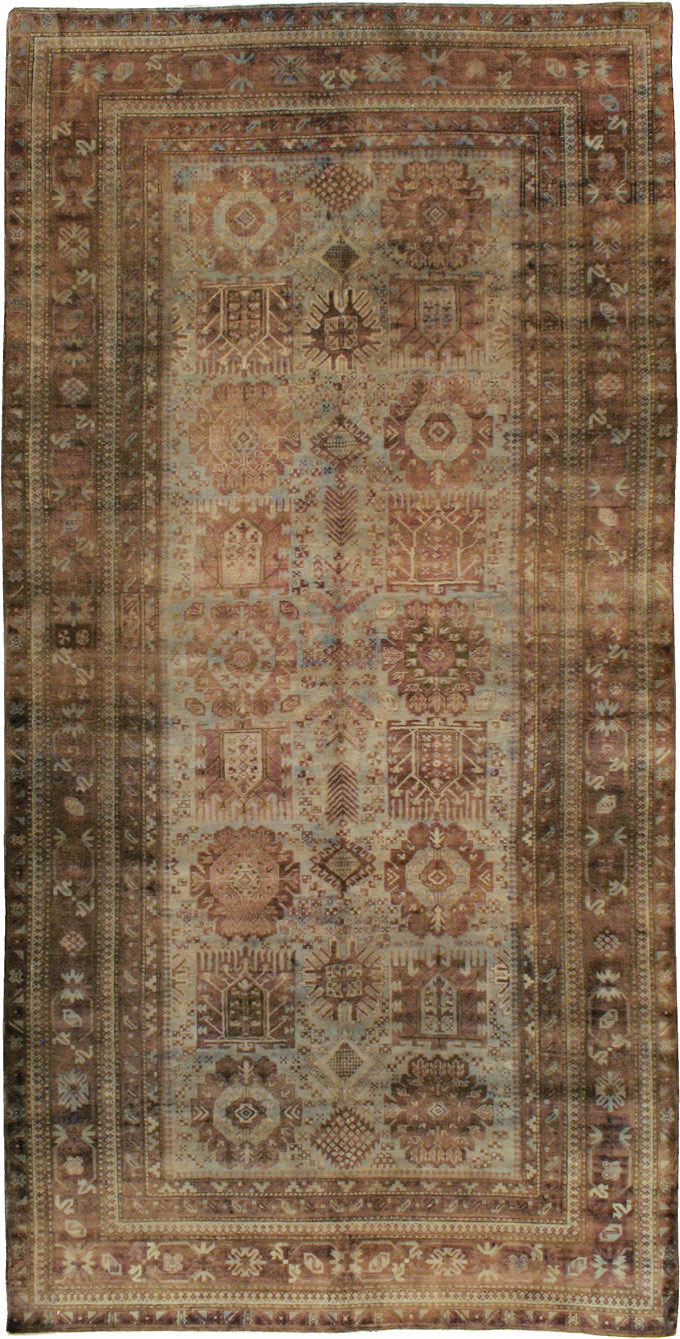 Antique Indian Agra Gallery Carpet, No.8782 - Gsblank