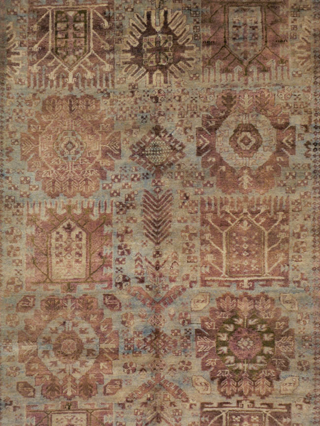 Antique Indian Agra Gallery Carpet, No.8782 - Gsblank