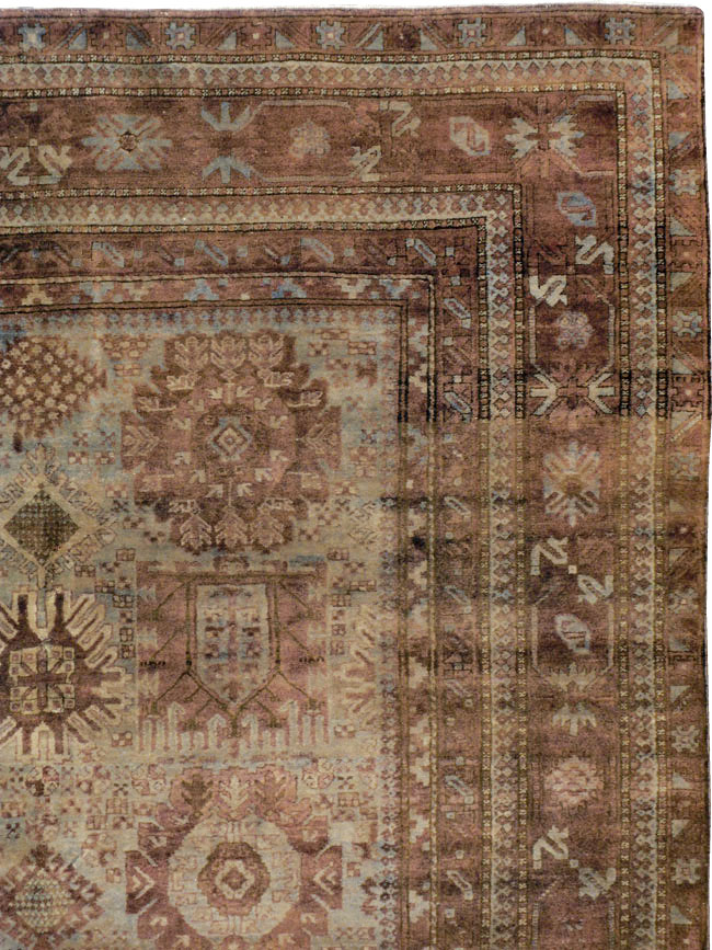 Antique Indian Agra Gallery Carpet, No.8782 - Gsblank