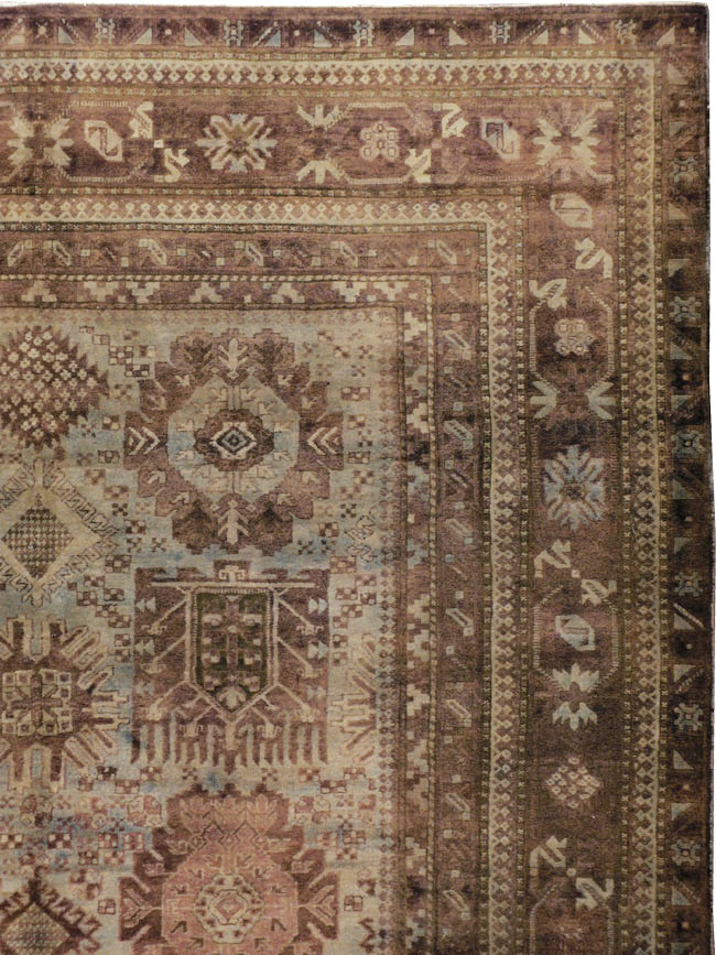 Antique Indian Agra Gallery Carpet, No.8782 - Gsblank
