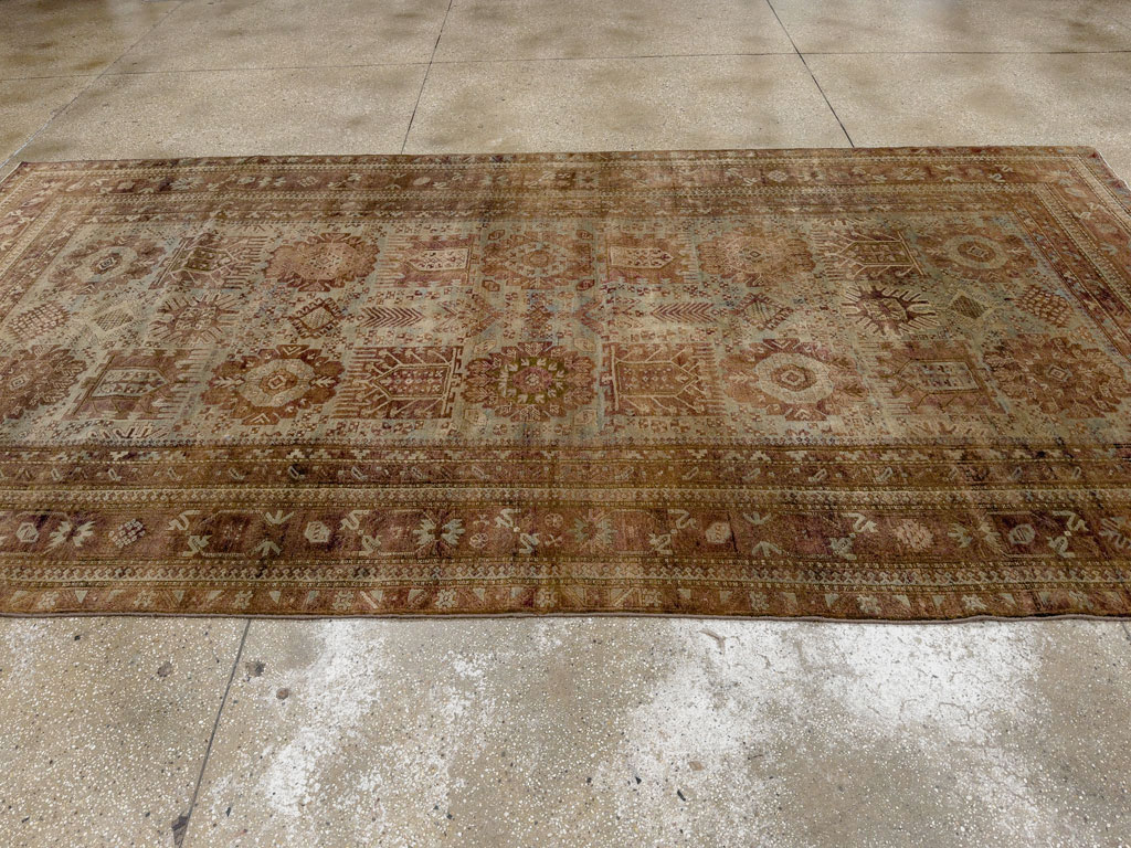 Antique Indian Agra Gallery Carpet, No.8782 - Gsblank