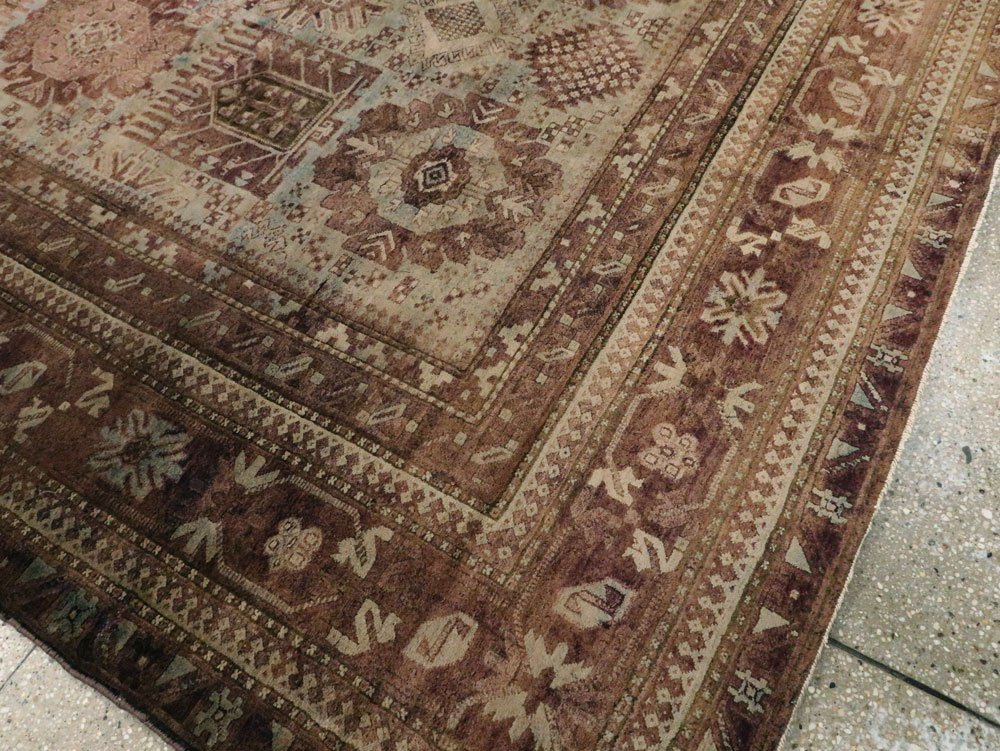 Antique Indian Agra Gallery Carpet, No.8782 - Gsblank