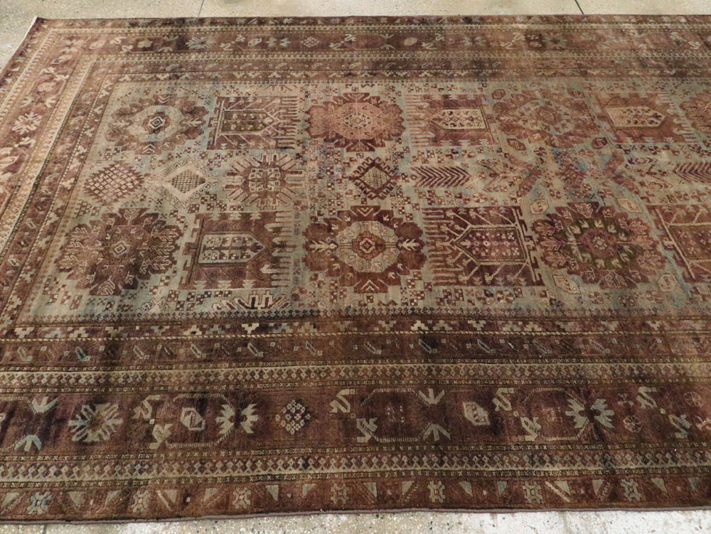 Antique Indian Agra Gallery Carpet, No.8782 - Gsblank