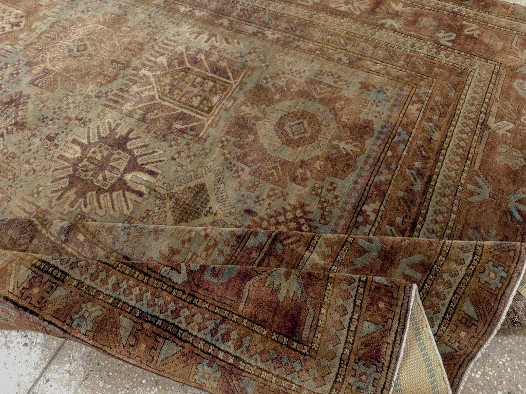 Antique Indian Agra Gallery Carpet, No.8782 - Gsblank