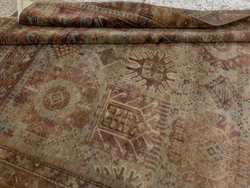Antique Indian Agra Gallery Carpet, No.8782 - Gsblank