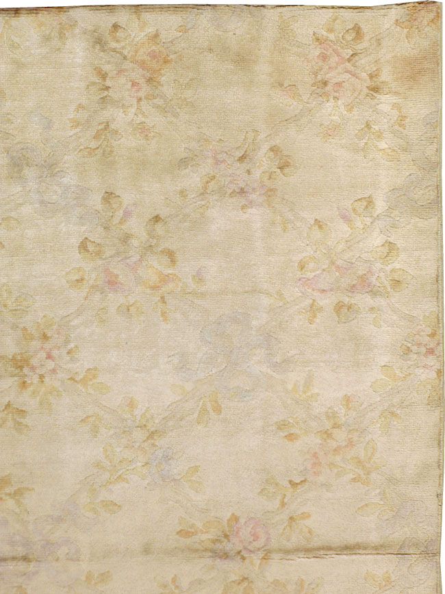 Vintage European Savonnerie Carpet, No.8783 - Gsblank