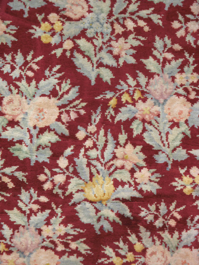 Vintage European Savonnerie Carpet, No.8784 - Gsblank