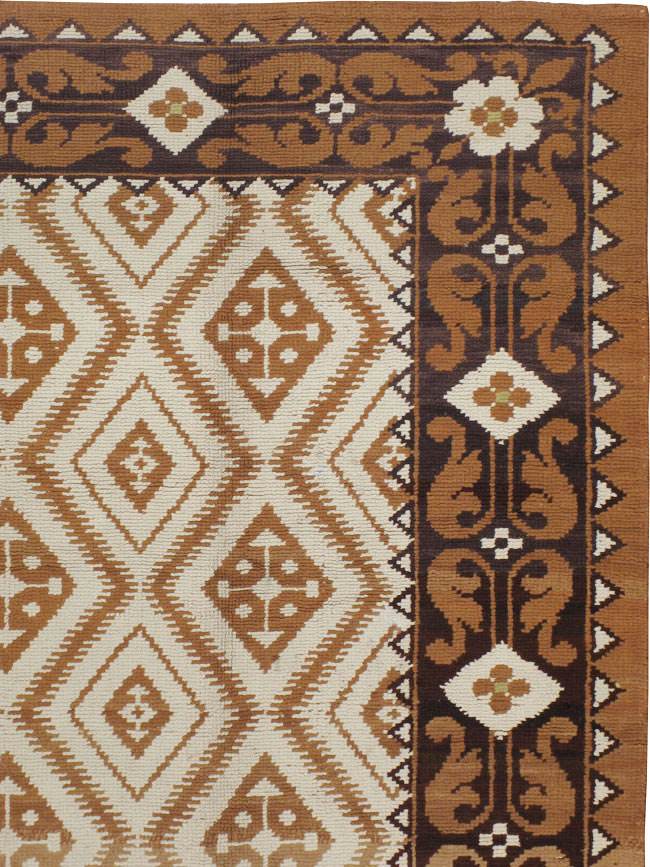Vintage Spanish Cuenca Carpet, No.8788 - Gsblank