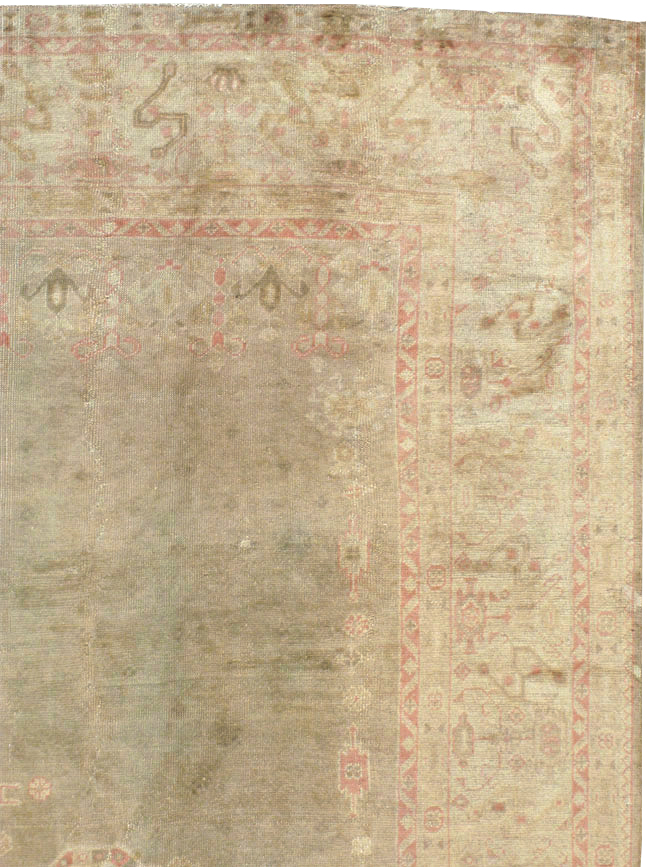 Antique Turkish Oushak Carpet, No.8850 - Gsblank