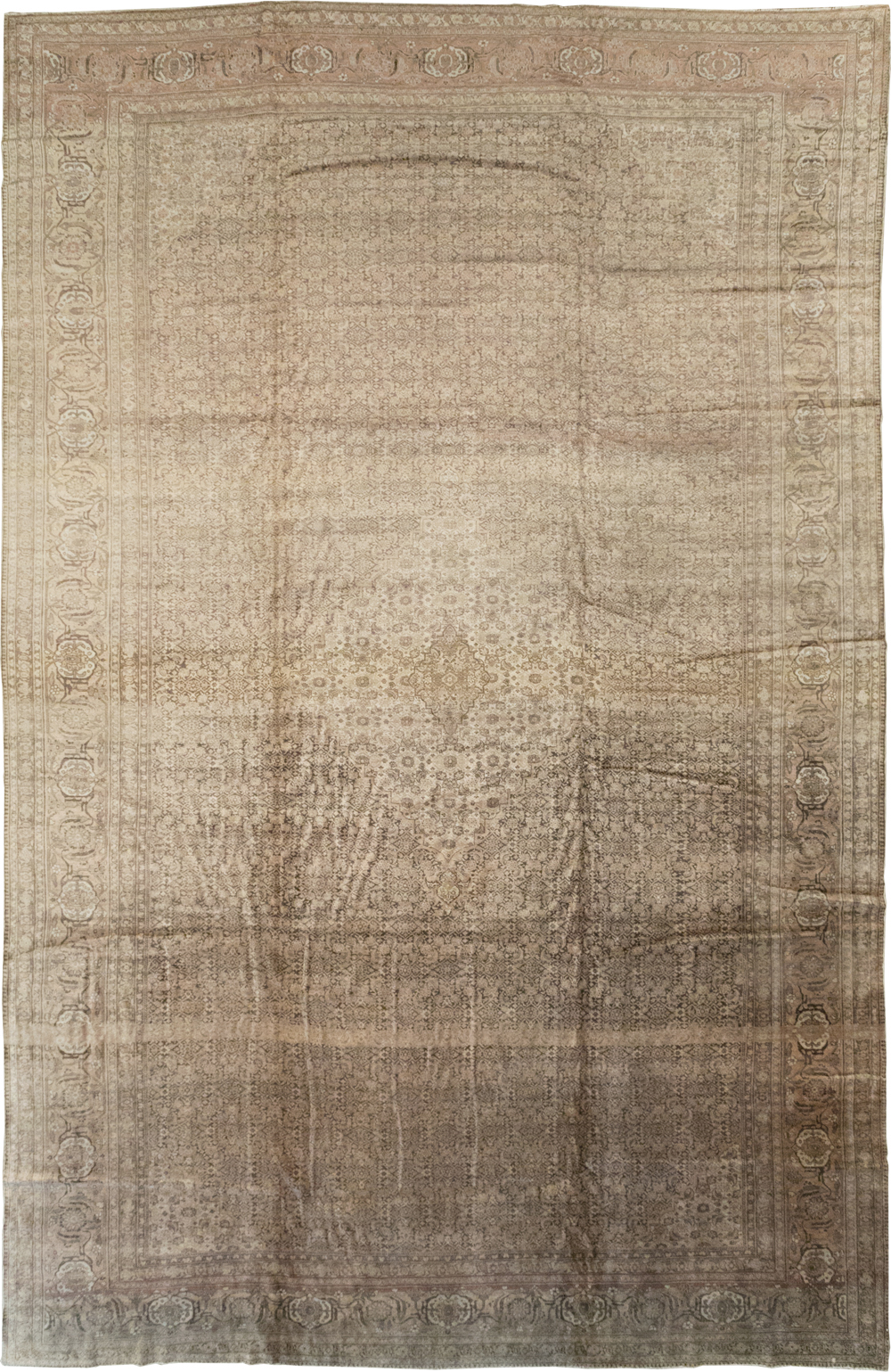 Antique Persian Tabriz Carpet, No.8864 - Gsblank