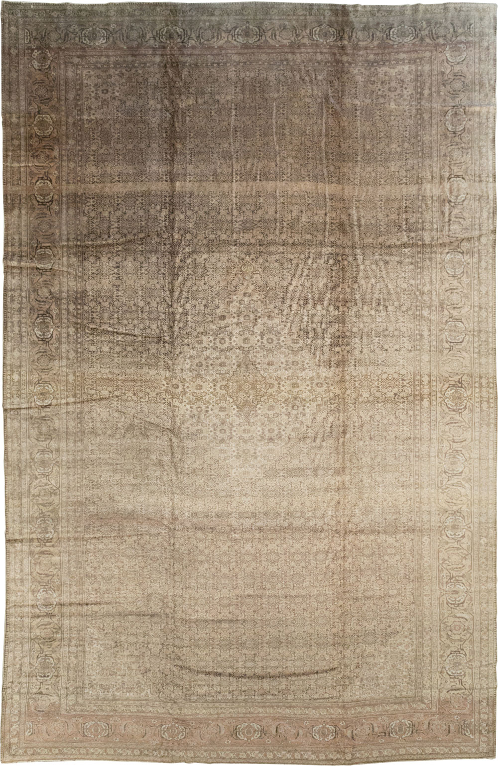 Antique Persian Tabriz Carpet, No.8864 - Gsblank