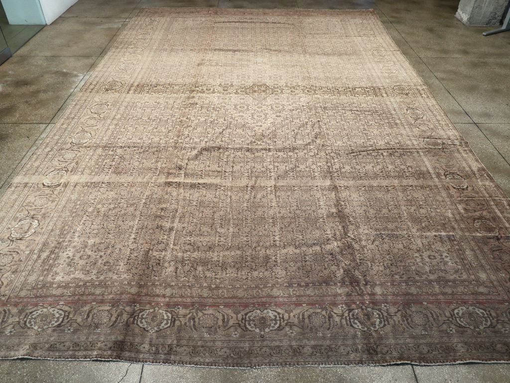 Antique Persian Tabriz Carpet, No.8864 - Gsblank