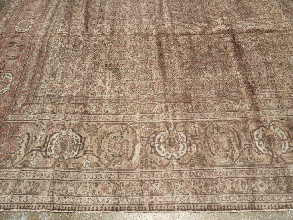 Antique Persian Tabriz Carpet, No.8864 - Gsblank
