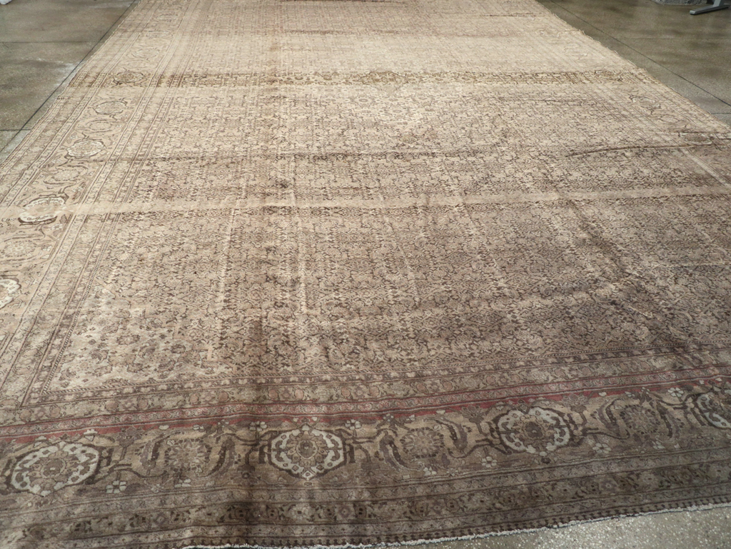 Antique Persian Tabriz Carpet, No.8864 - Gsblank