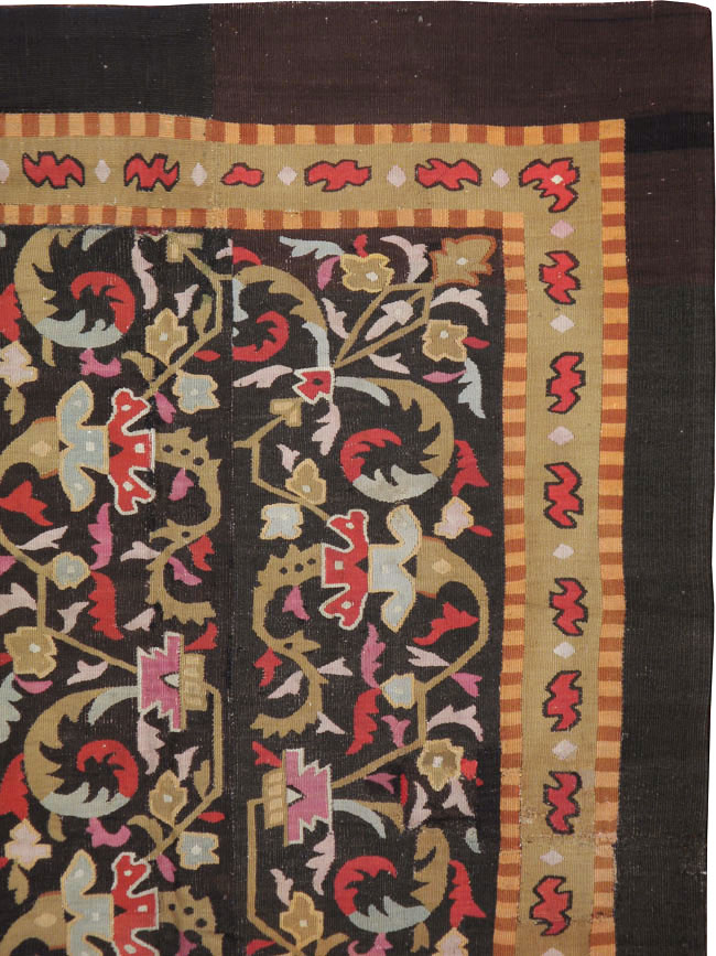 Antique French Aubusson Carpet, No.8883 - Gsblank