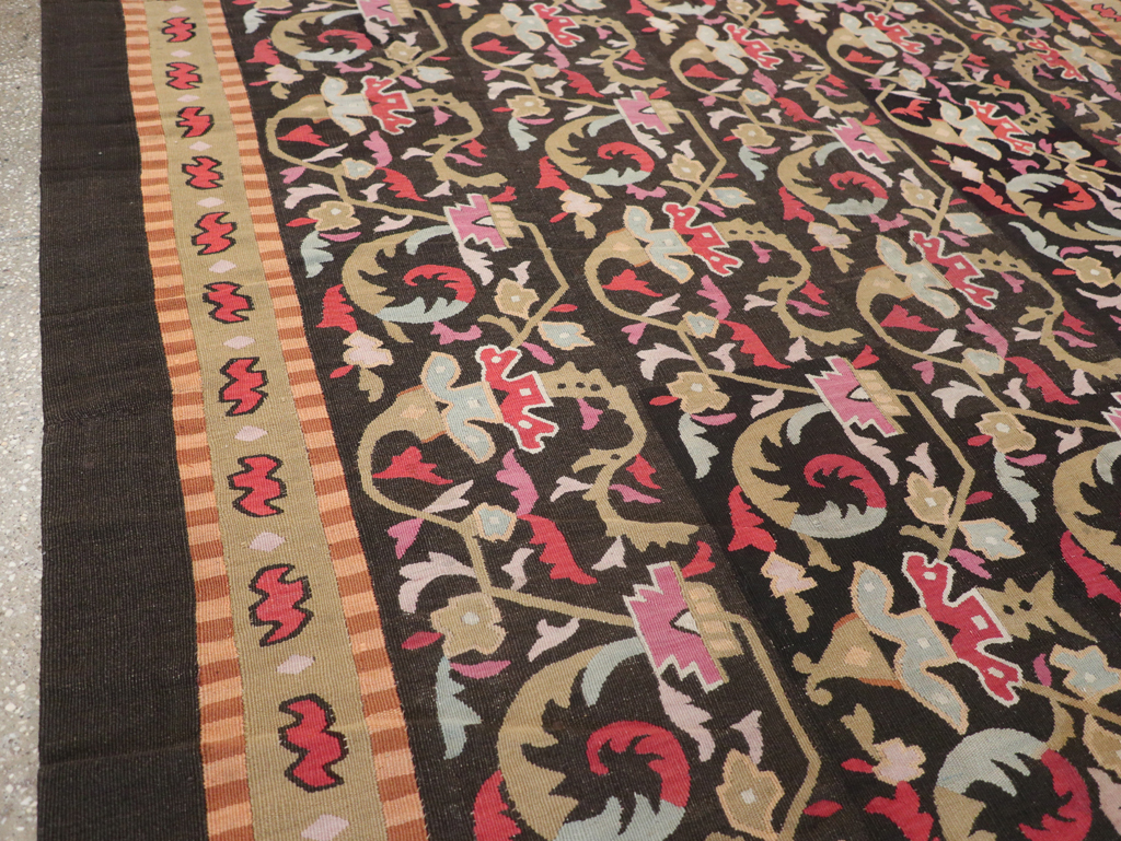 Antique French Aubusson Carpet, No.8883 - Gsblank